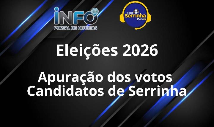 Apuração dos votos - Candidatos de Serrinha