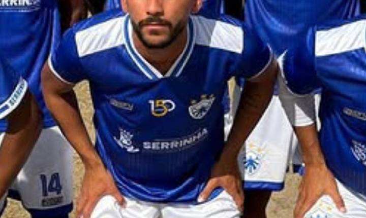 Atleta da seleção de Serrinha sofre lesão e está fora do Intermunicipal