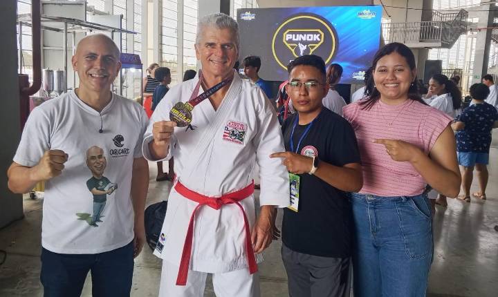 Atleta de Serrinha conquista ouro no Mundial de Karatê de Clubes em Fortaleza