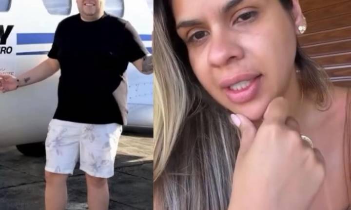 Esposa de Rey Vaqueiro revela estado de saúde do cantor após acidente com avião: 