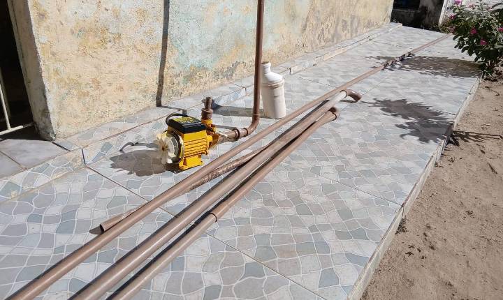 Homem é detido após furtar canos e bomba d’água de residência em Conceição do Coité