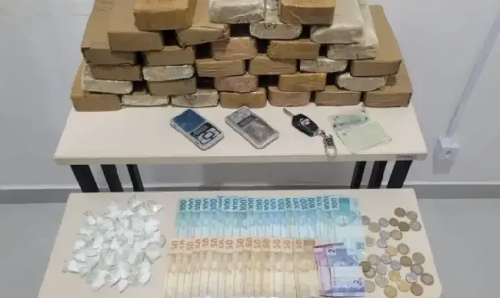 Homem é preso com cerca de 30 kg de substância semelhante ao crack na Bahia