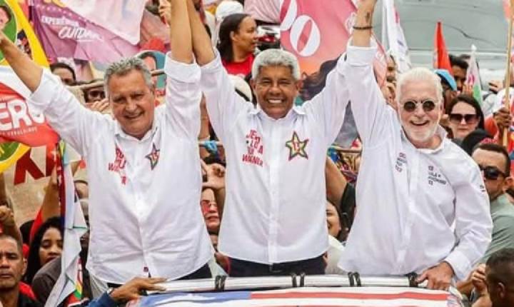 Jerônimo domina região do Sisal e supera ACM Neto em 19 dos 20 municípios