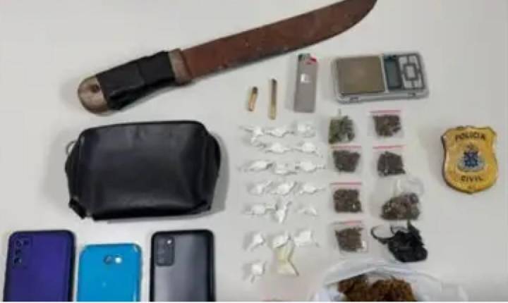 Operação da Polícia Civil prende dois suspeitos e apreende drogas em Santa Bárbara