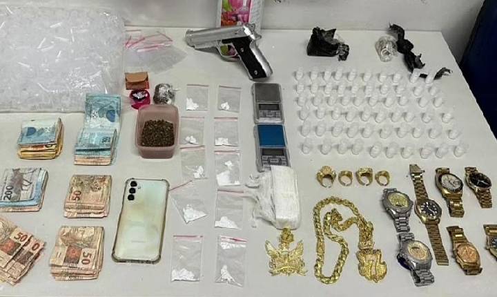 Operação Retração apreende drogas e prende condenado por homicídio em Serrinha