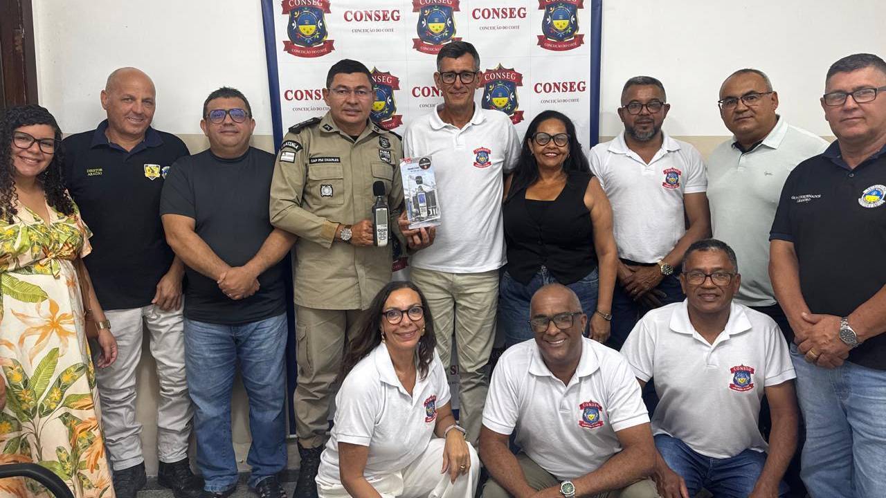 Polícia Militar de Conceição do Coité recebe equipamento para fiscalizar excesso de barulho