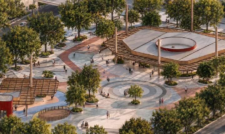 Praça Morena Bela vai ganhar nova estrutura; prefeito Cyro apresenta projeções da reforma