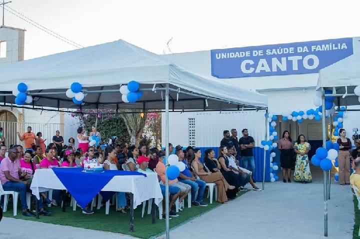Prefeitura de Serrinha inaugura nova Unidade de Saúde da Família no povoado do Canto
