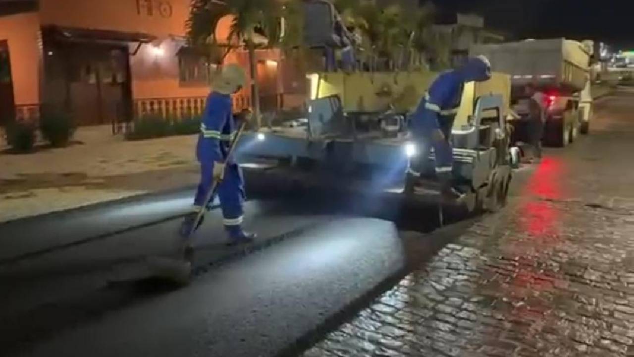 Prefeitura de Serrinha inicia pavimentação asfáltica de mais uma via de acesso para BR-116 Norte
