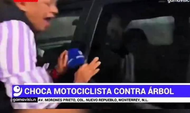 Vídeo: transmissão ao vivo é interrompida após repórter e cinegrafista serem atropelados