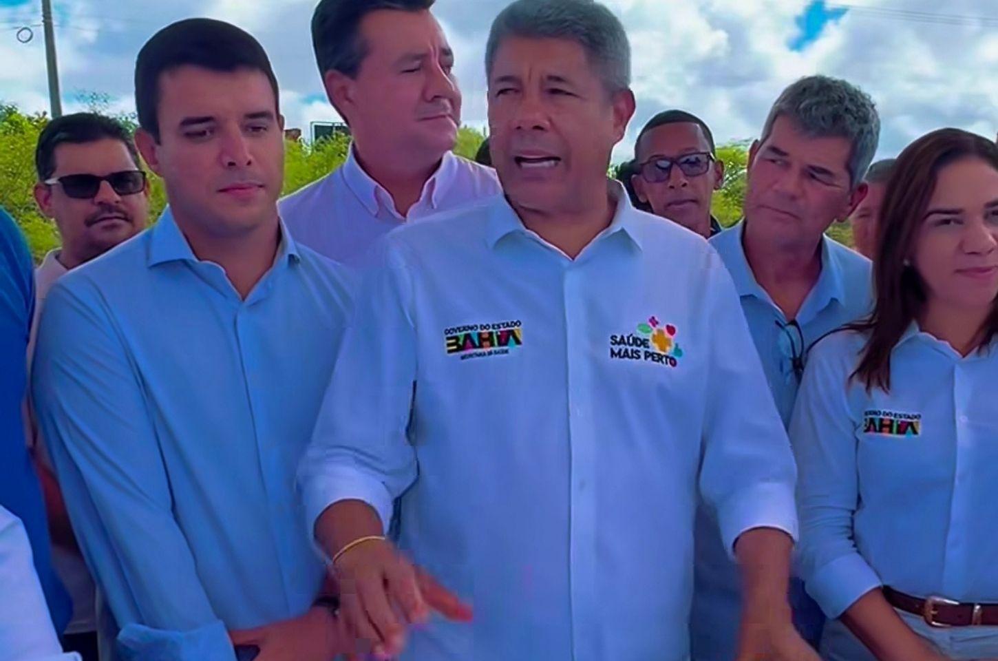 Governador Jerônimo Rodrigues confirma presença em inauguração em Serrinha