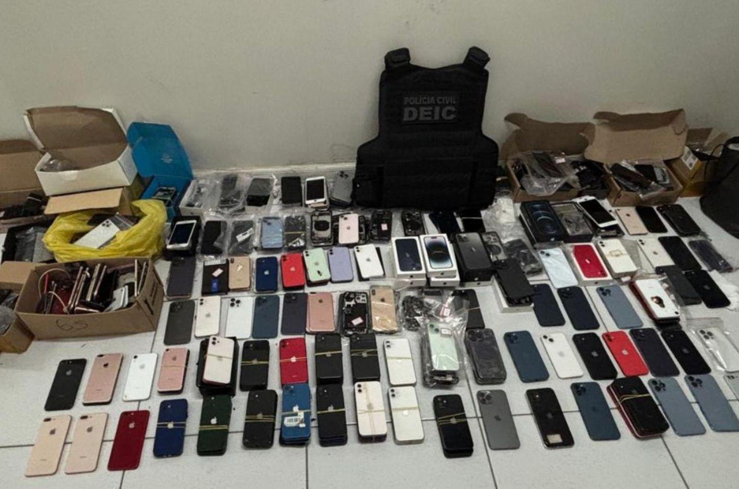 Operação revela destino de celulares roubados durante o Carnaval de Salvador