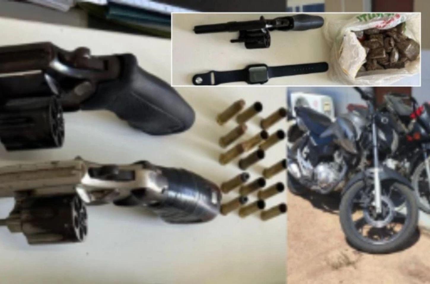 Operação termina com três mortos e apreensão de armas, drogas e veículos na Bahia