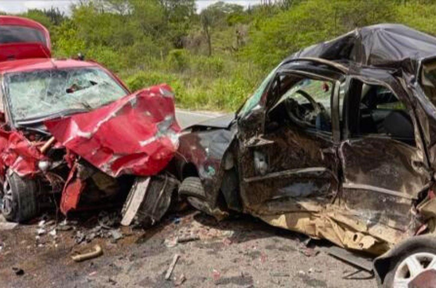 Acidente entre familiares deixa dois mortos e dois feridos graves na região do sisal