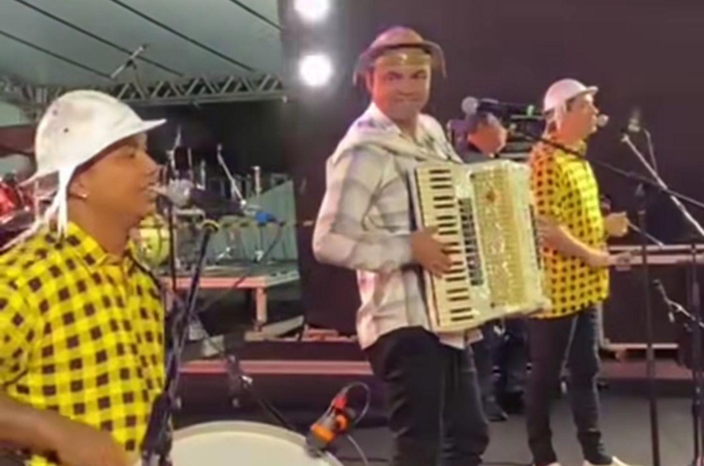 Chambinho do Acordeon anuncia novo filme após apresentação no São João de Serrinha