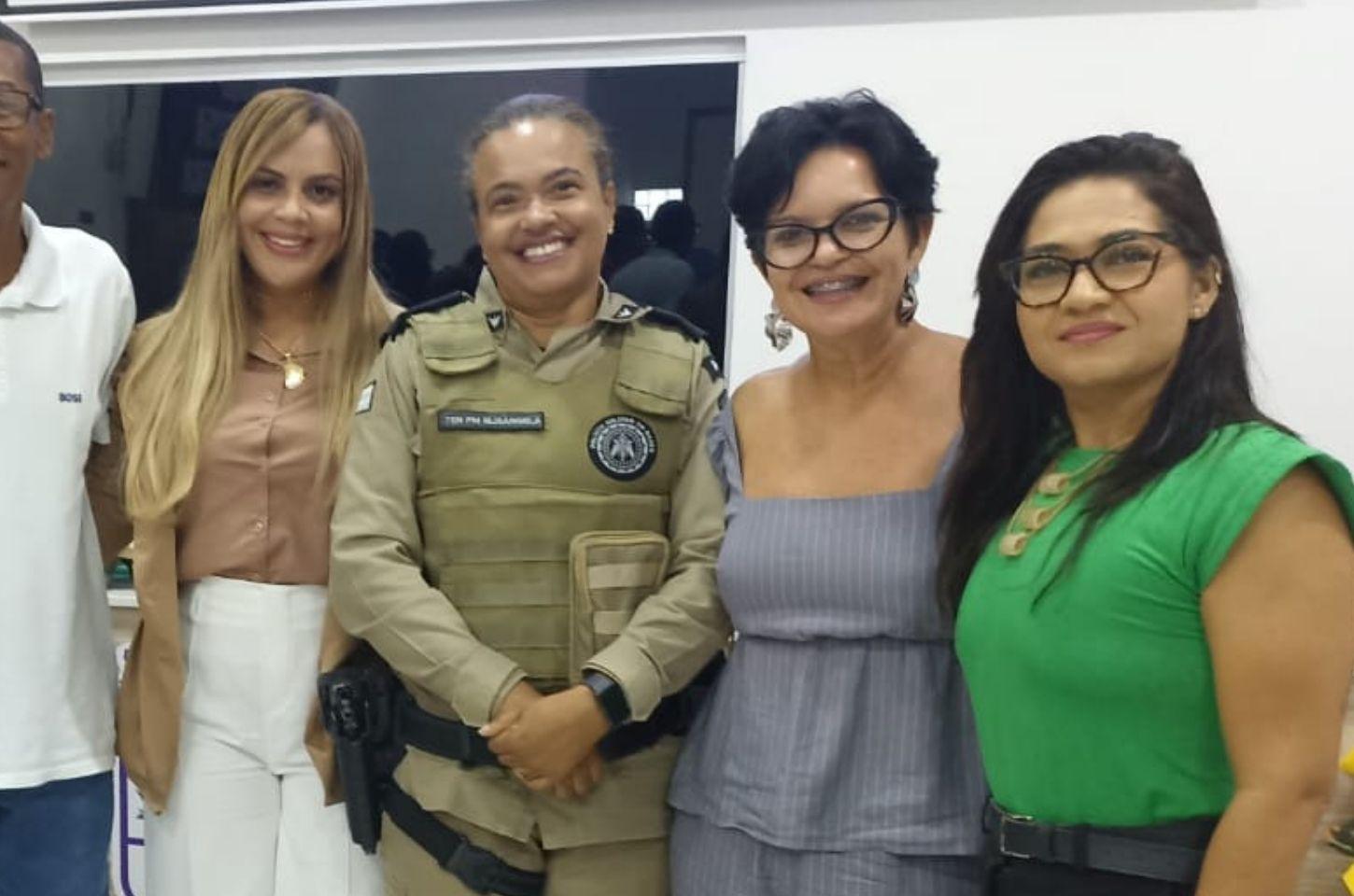 Comandante da Ronda Maria da Penha Sisal destaca força da rede de apoio em Serrinha