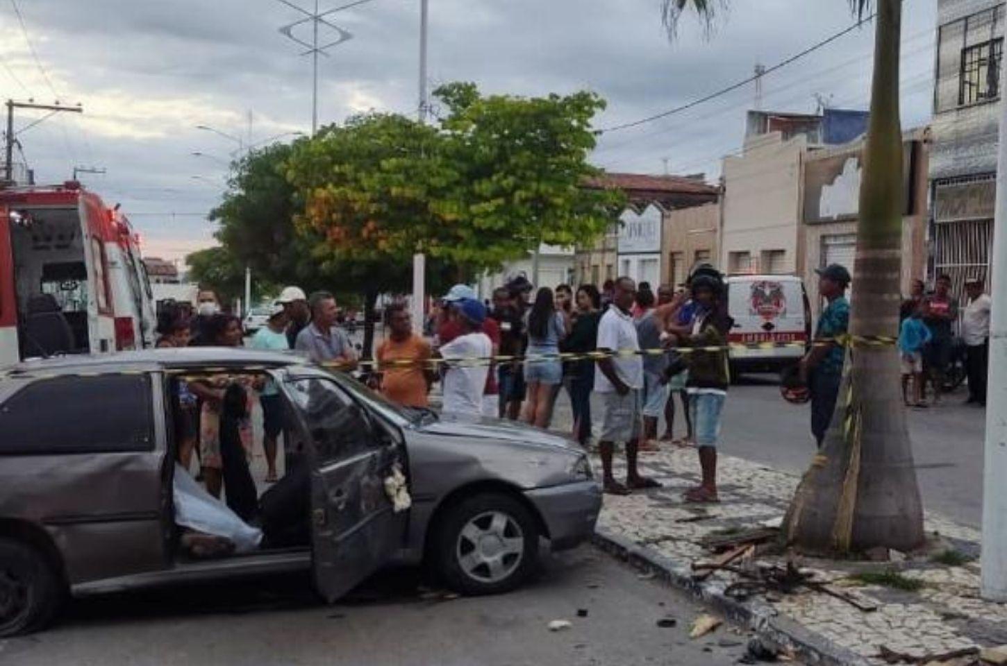 Homem morre após grave acidente no centro de Salgadália