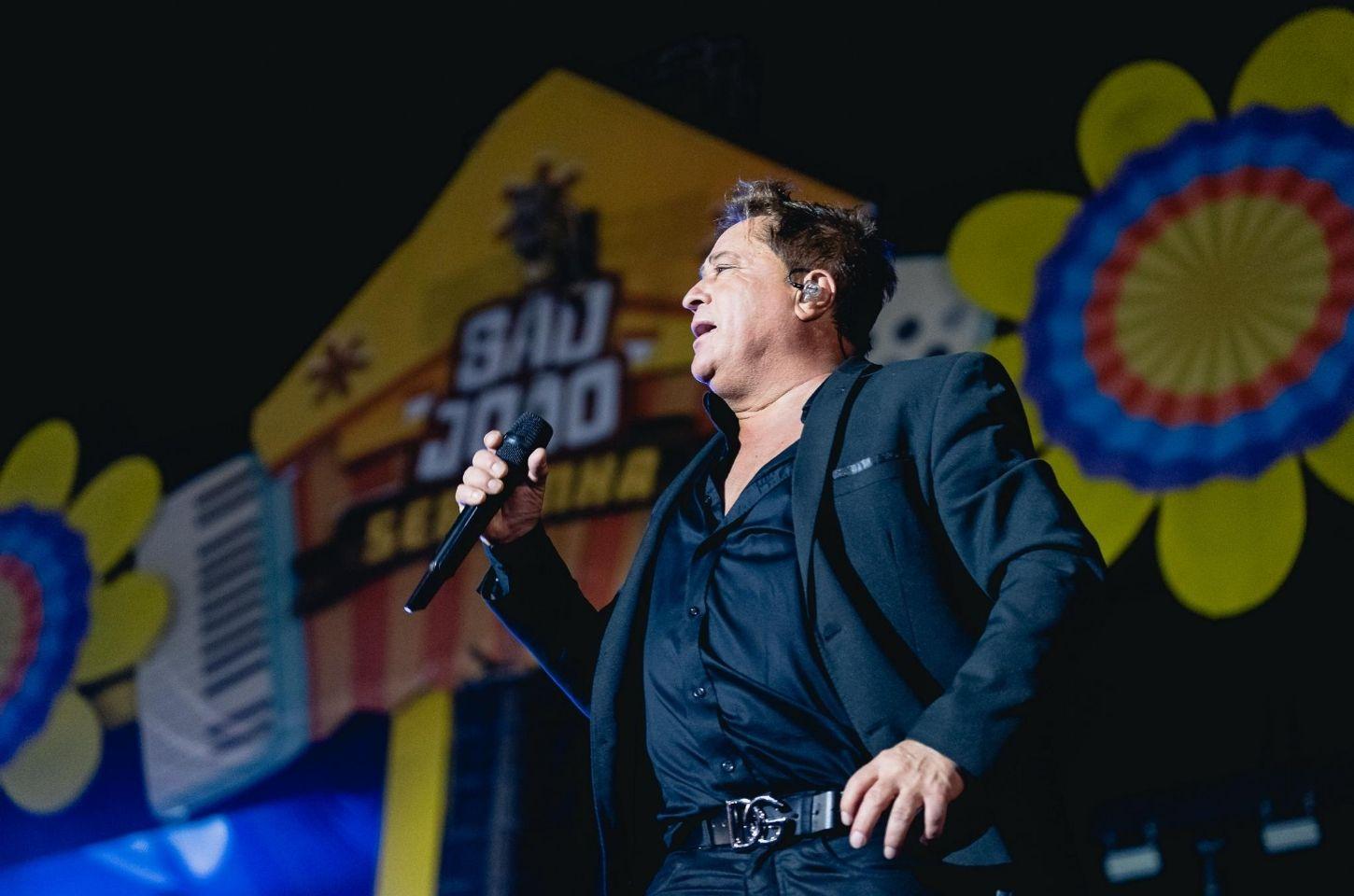 Leonardo celebra participação no São João de Serrinha e agradece carinho do público