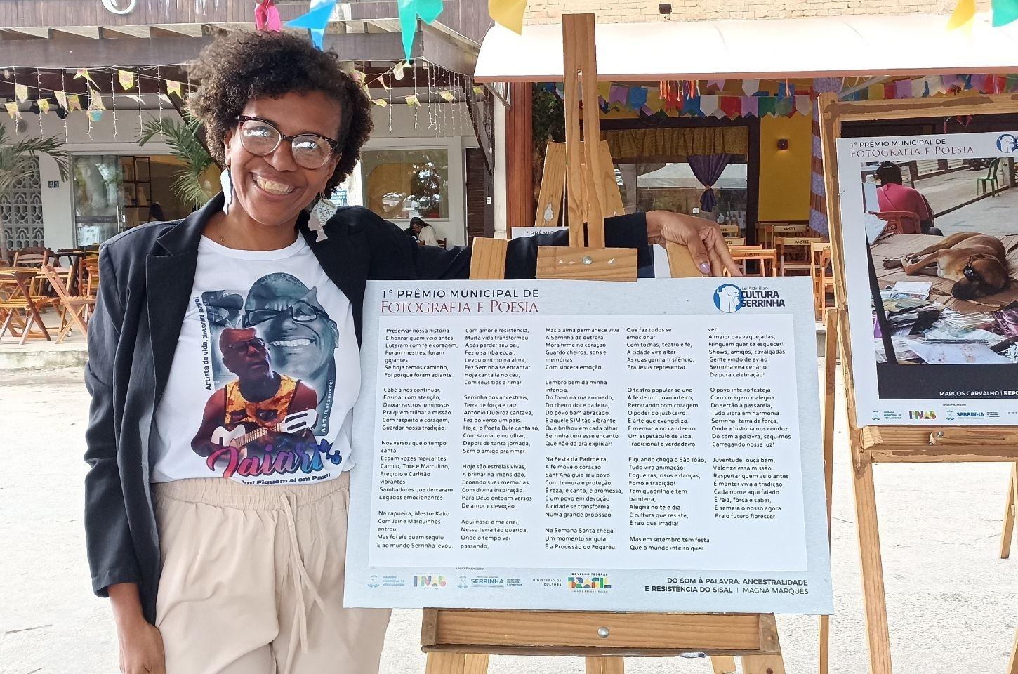 Magna Marques transforma luto em arte e vence Concurso de Poesias Amador em Serrinha