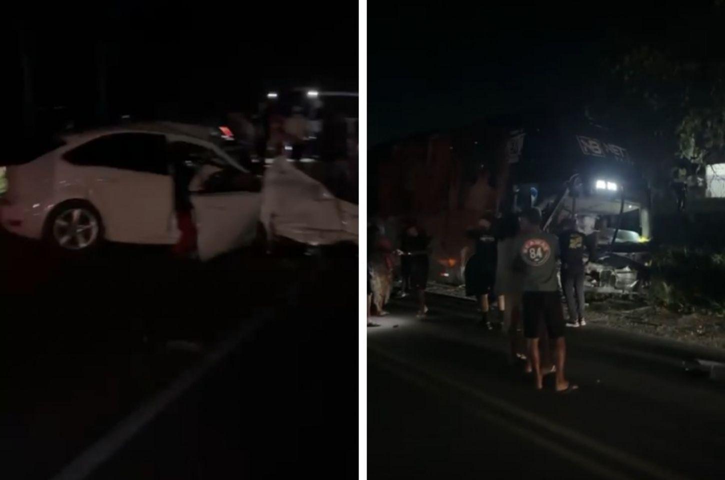 Acidente com ônibus da banda do cantor Netto Brito deixa mortos e feridos na Bahia