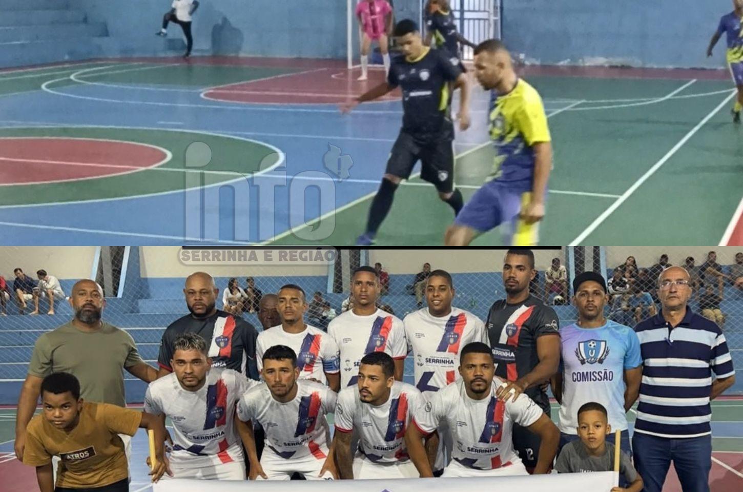Campeonato Serrinhense de Futsal retorna com rodada de 30 gols após pausa junina