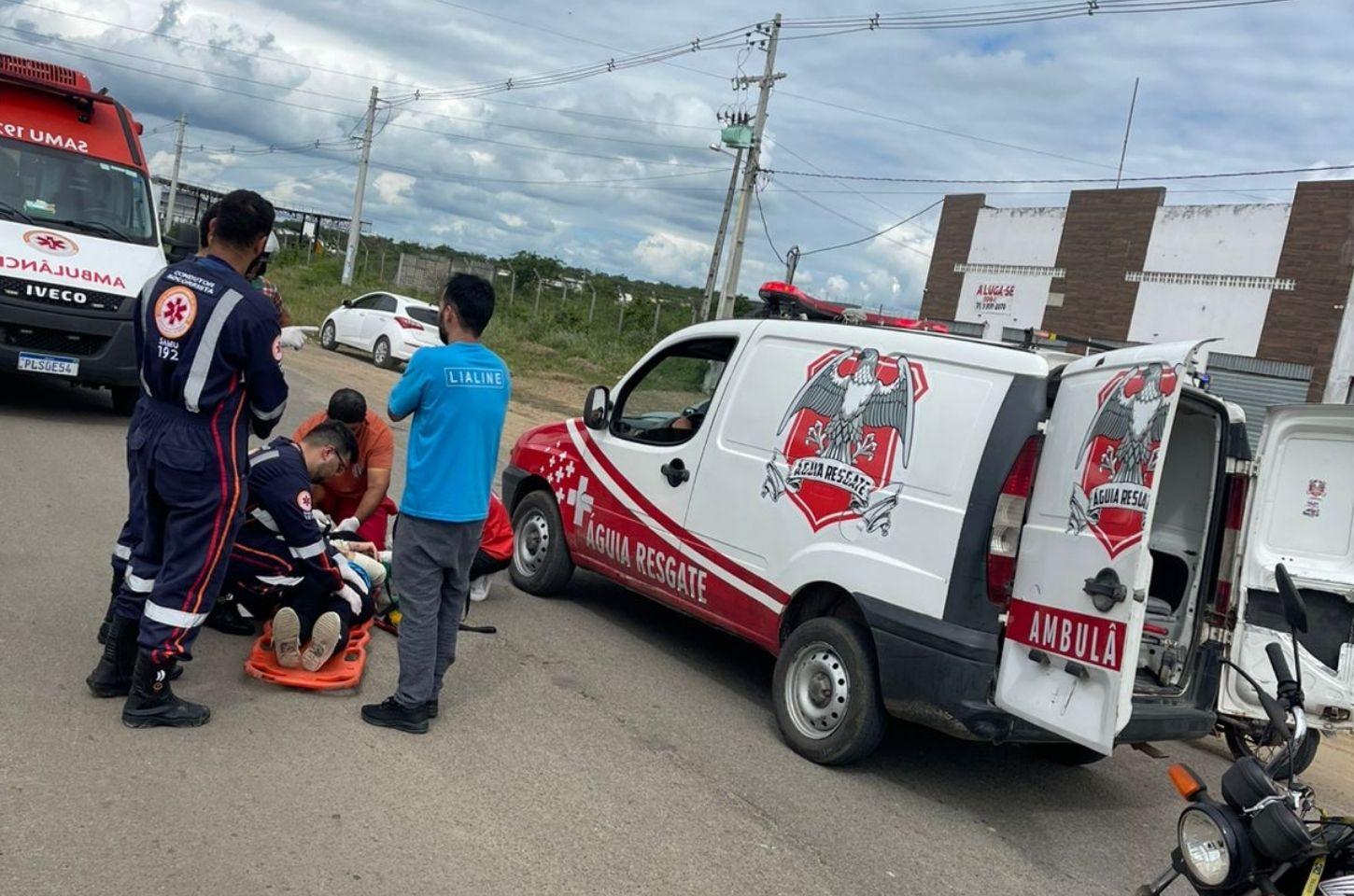 Duas pessoas ficam feridas após colisão na BA-409 entre Coité e Serrinha