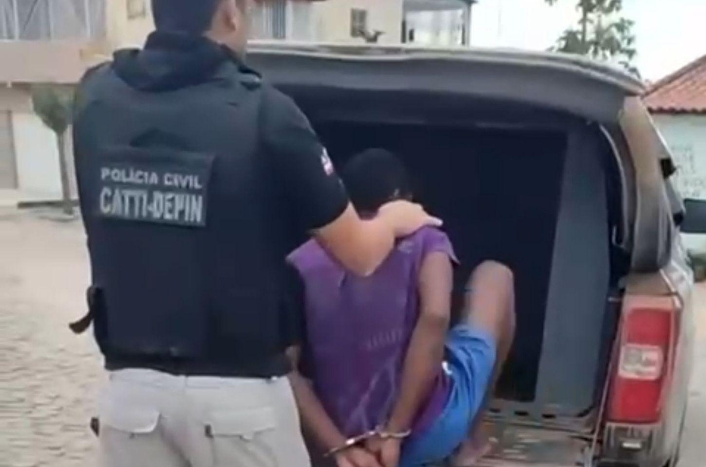 Homem é preso em Araci por tentativa de feminicídio contra a companheira