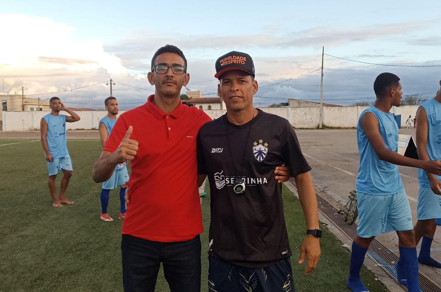 Treinador da Seleção de Serrinha avalia amistoso contra Mutirão: “teste muito proveitoso”