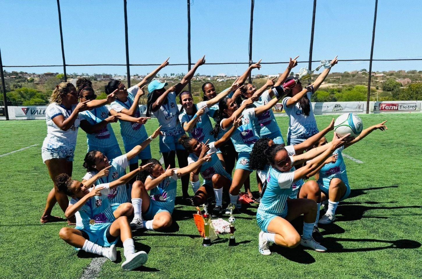 Equipe Boleiras FC de Serrinha conquista título em competição regional disputada em Valente