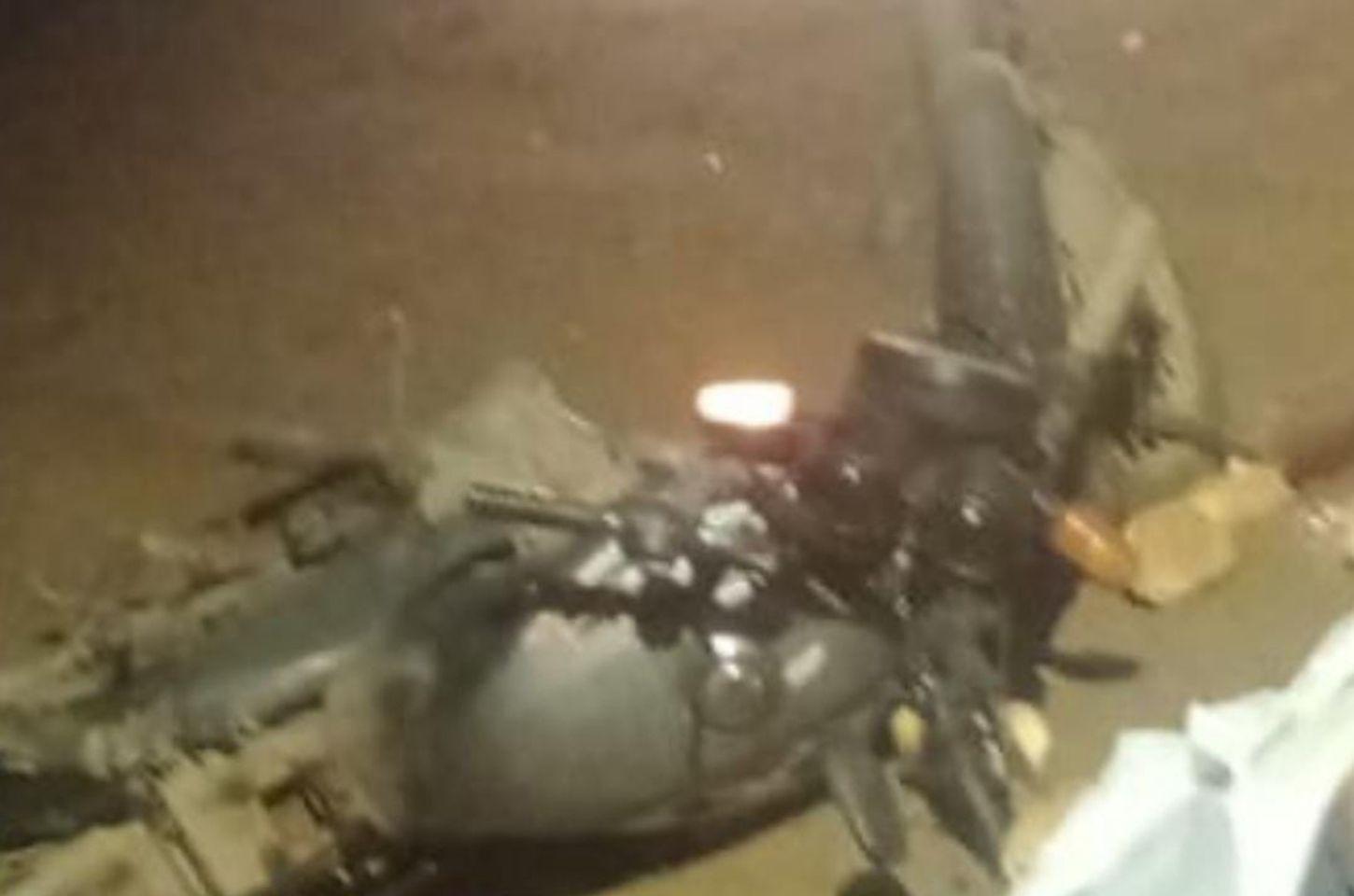 Motociclista fica ferido após colisão com carro na zona rural de Serrinha 