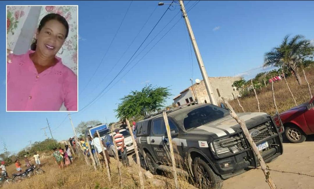 Mulher é encontrada morta na zona rural de Barrocas; Suspeita é de feminicídio seguido de suicídio