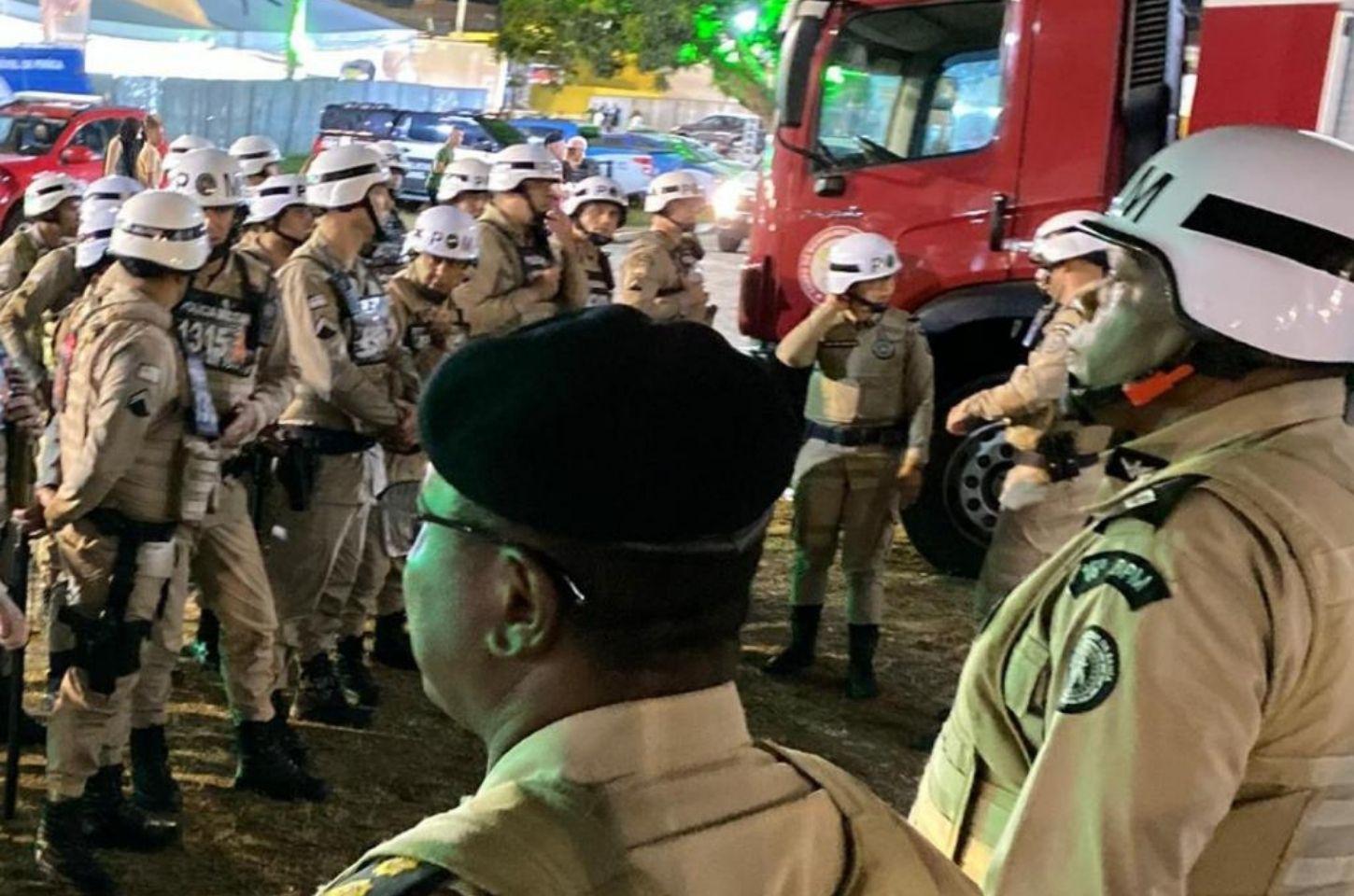 Homem é conduzido à delegacia por desacato durante período da vaquejada em Serrinha