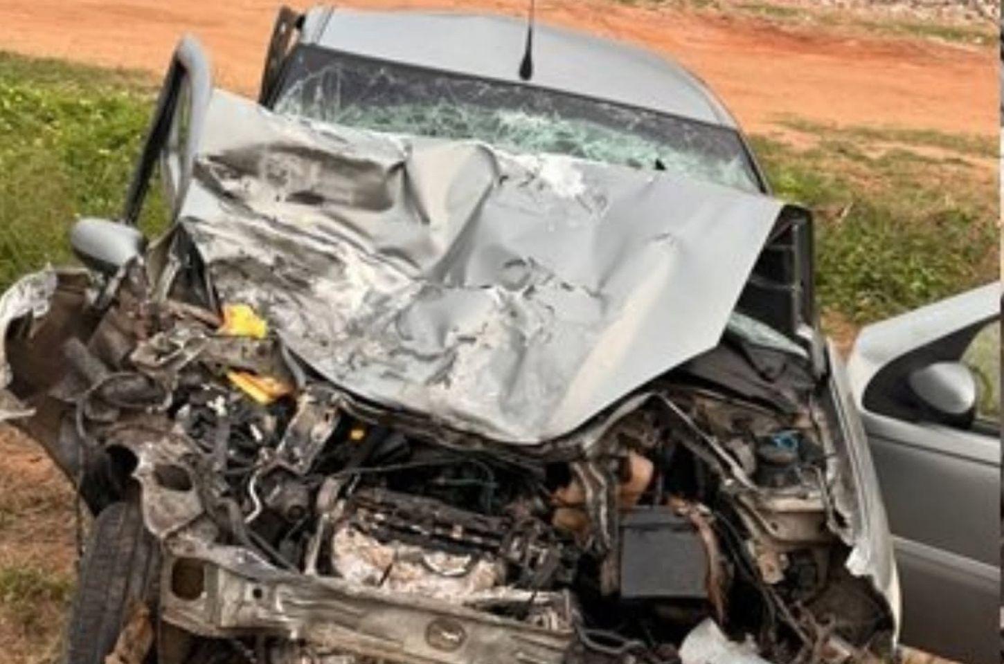 Homem é resgatado após acidente na BR-116 Norte em Araci