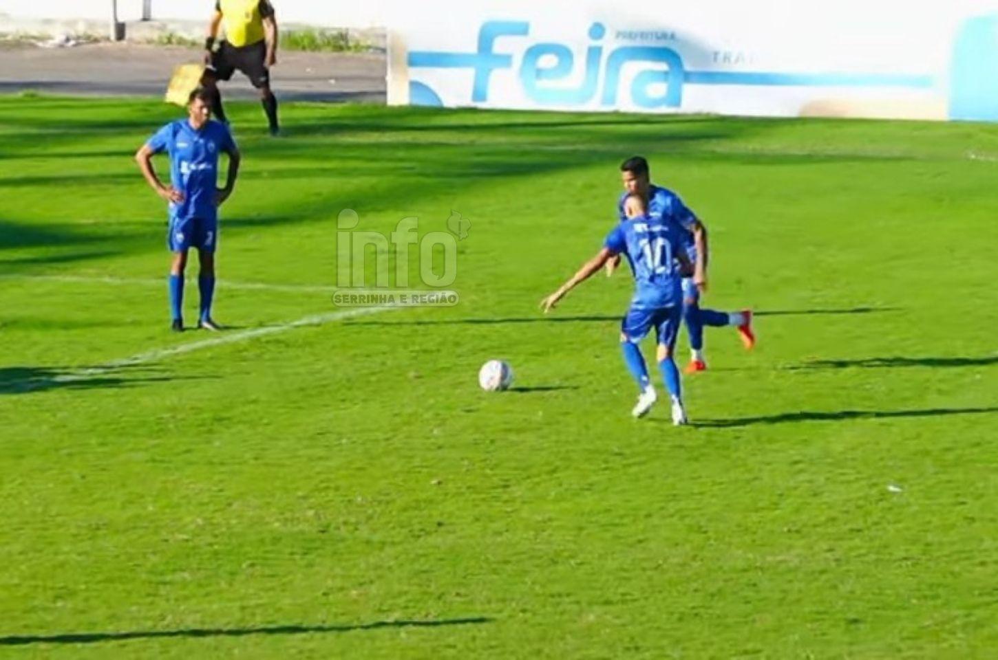 Serrinha vence Feira de Santana e conhece adversário na 2ª fase do Intermunicipal 