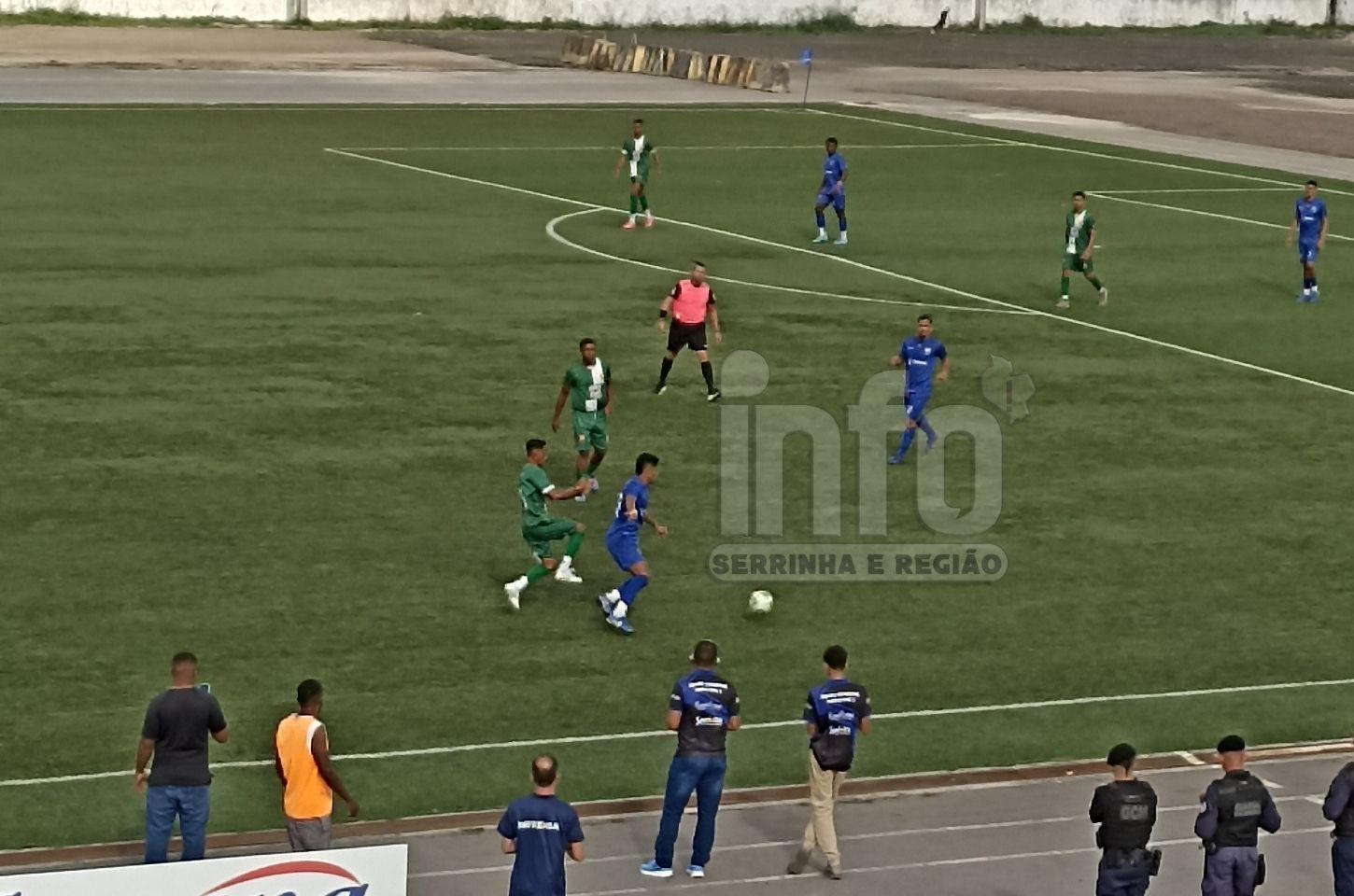 Serrinha vence Santa Bárbara e garante 1º lugar do grupo 04 do Intermunicipal