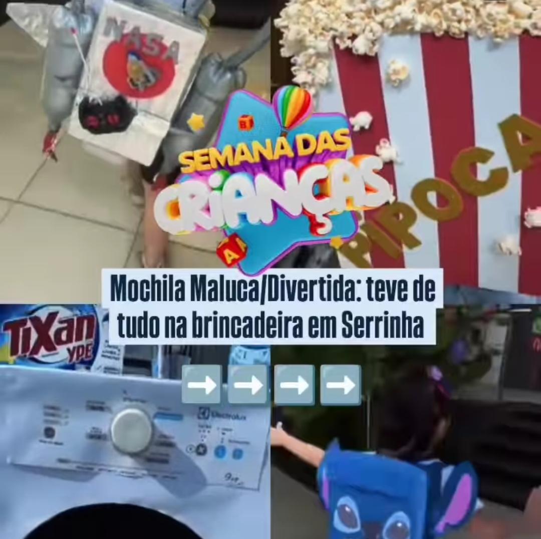 De máquina de lavar a astronauta: teve de tudo na brincadeira da 