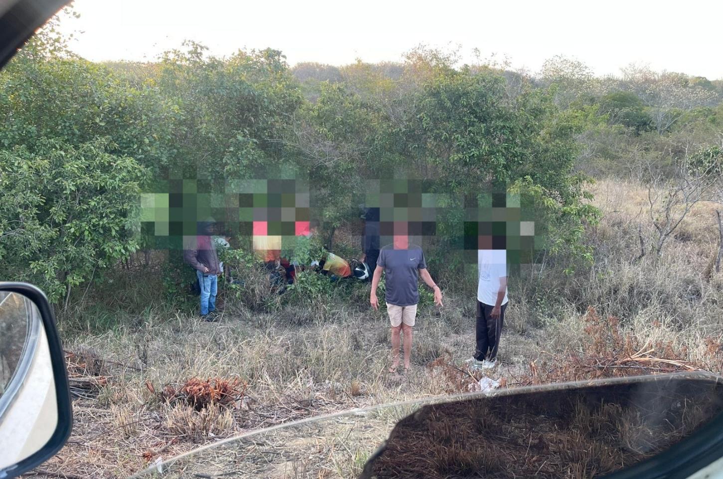 Estudante fica ferida após cair de moto na BA-120; Seinfra anuncia inspeção na rodovia