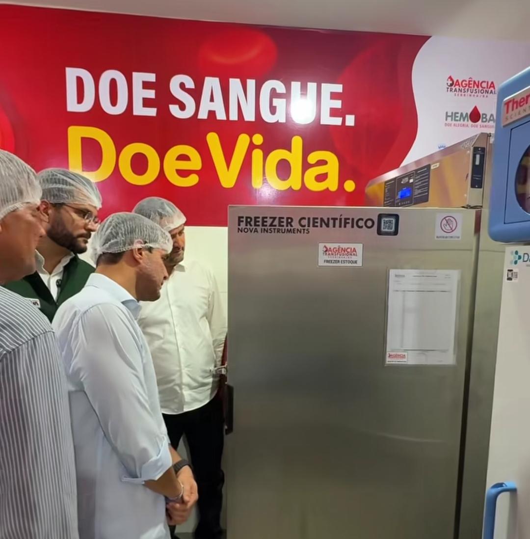 Marco para a região do sisal, Agência Transfusional é inaugurada em Serrinha