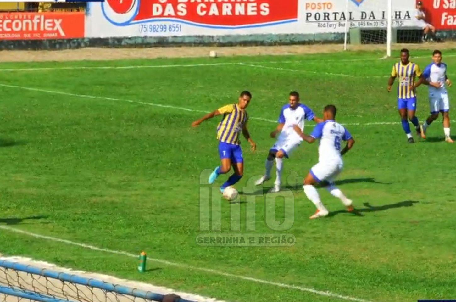 Serrinha perde para Santo Antônio de Jesus e se complica no Intermunicipal 