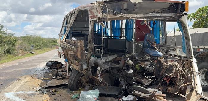 Sobe para três o número de mortos em trágico acidente na BR-116 Norte