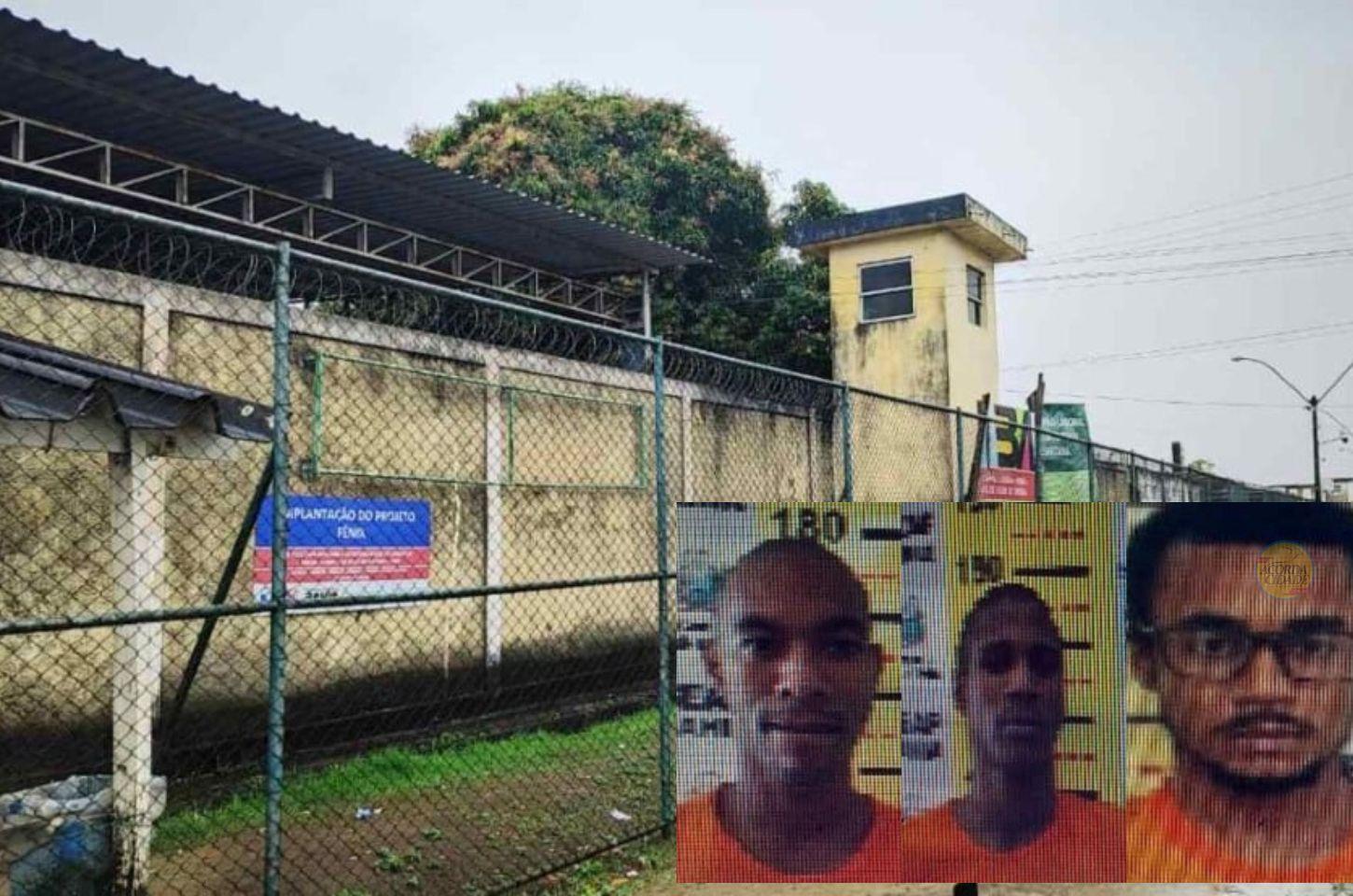 Três presos fogem do Conjunto Penal de Feira de Santana; sindicância foi instaurada