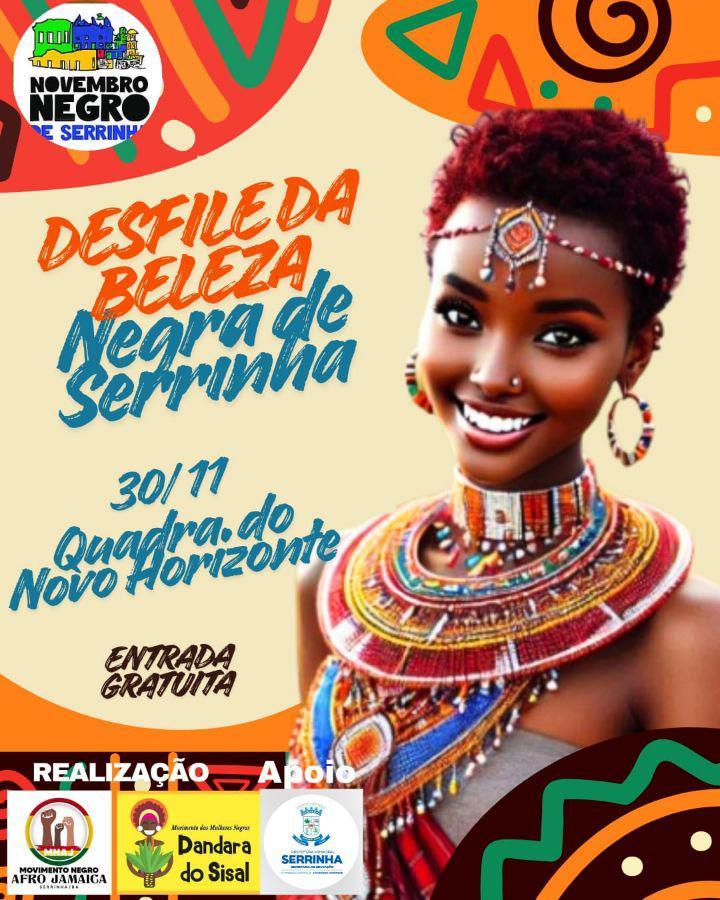 Desfile da Beleza Negra em Serrinha será realizado neste domingo