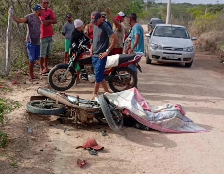 Motociclista é encontrado morto em estrada na zona rural de município da região do sisal 