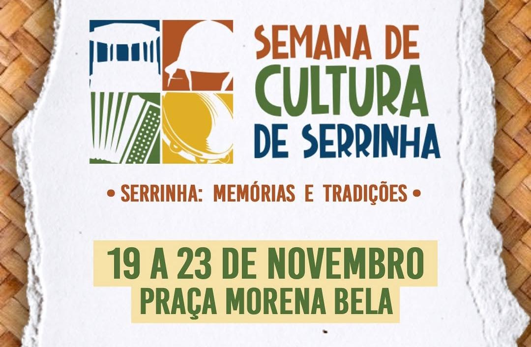 Semana de Cultura de Serrinha: confira a programação completa