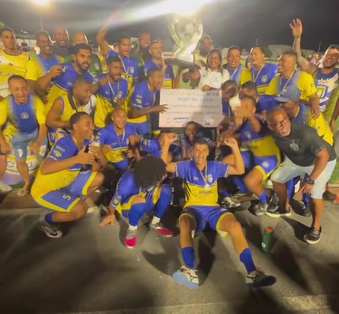 CSU vence o Bahia da Rodagem e conquista o título do Serrinhense Série B