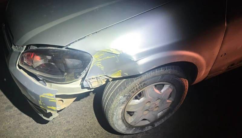 Motorista embriagado derruba poste e é detido no centro de Barrocas