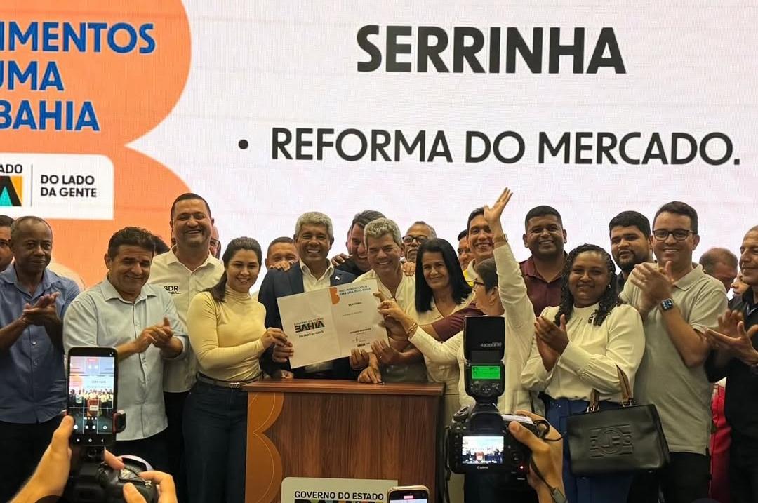 Serrinha é contemplada com reforma do Mercado Municipal em pacote de obras do Governo do Estado