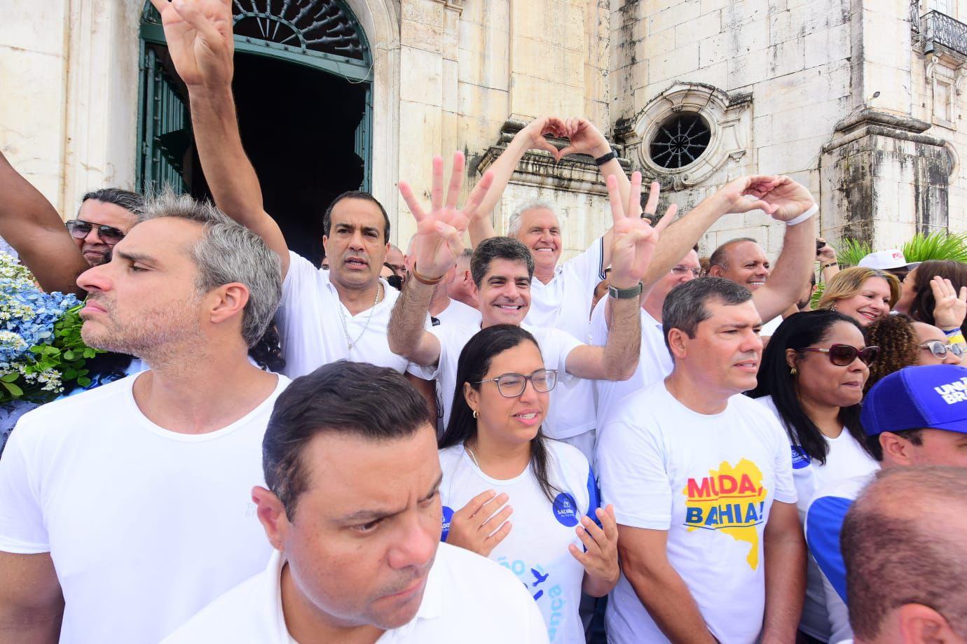 ACM Neto destaca fé, tradição e articulação política durante a Lavagem do Bonfim