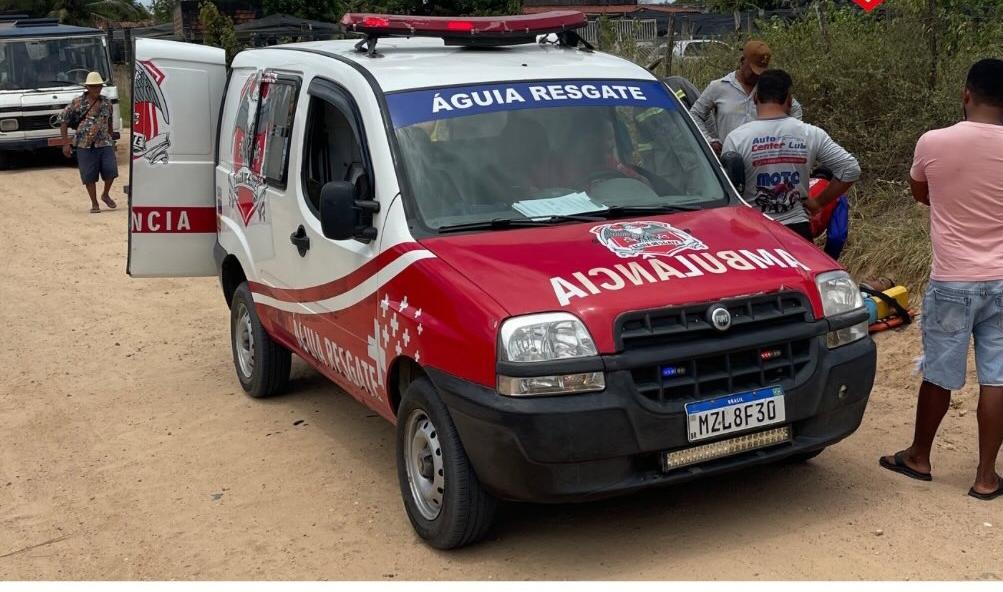 Criança de 11 anos fica ferida após queda de motocicleta em Conceição do Coité
