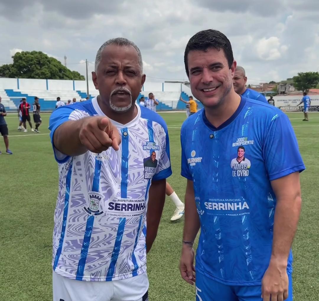 Prefeito Cyro destaca solidariedade em Jogo Beneficente e projeta ações da gestão para 2026